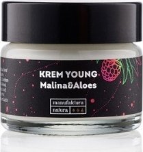 Manufaktura Natura Manufaktura Natura, Krem nawilżający Young Malina & Aloes, 15ml 1