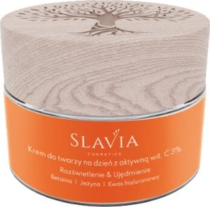 Slavia Cosmetics Slavia, Krem do twarzy z aktywną wit. C 3%, 50 ml 1