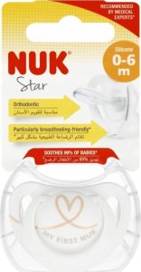 NUK NUK SMOCZEK USP 0-6M STAR BIA 10730717 1/6 1