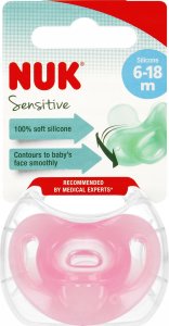 NUK NUK SMOCZEK USP 6-18M SENSITIVE ROZ 10736121 1/6 1