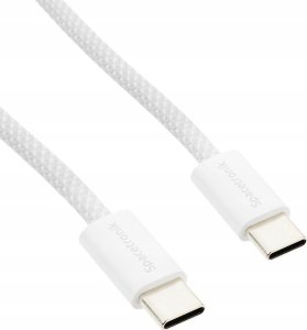 Kabel USB Spacetronik Kabel USB-C PD100/240W Spacetronik 1m biały 1