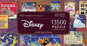 Trefl Puzzle Prime Disney - Golden Age of Disney 13500 elementów (81026) 2