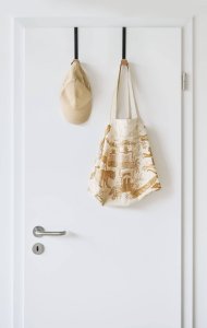 Zeller Metalowe wieszaki na drzwi, 2 szt. 3