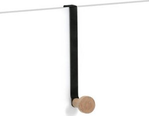 Zeller Metalowe wieszaki na drzwi, 2 szt. 4