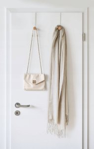 Zeller Metalowe wieszaki na drzwi, 2 szt. 4