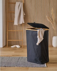 Zeller Kosz na pranie z torbą, 44 x 33 x 70 cm 4