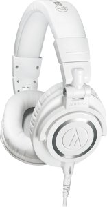 Słuchawki Audio Technica Audio Technica Ausinės ATH-M50XWH su laidu, Ant ausų uždedamos, 3.5 mm, Baltas 1