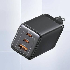 Ładowarka Usams USAMS CC180 65W PD QC USB A+C+C 16