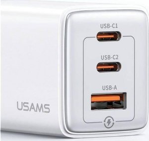 Ładowarka Usams USAMS CC180 65W PD QC USB A+C+C 17