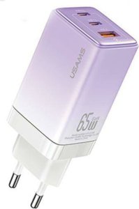 Ładowarka Usams USAMS CC180 65W PD QC USB A+C+C 14