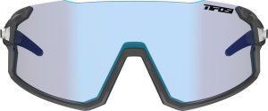 TIFOSI Okulary TIFOSI STASH CLARION FOTOTEC matte smoke (1szkło Clarion Blue FOTOCHROM 74%-14% transmisja światła) (NEW 2024) 2
