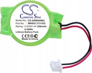 Cameron Sino Bateria Typ Mr652 Do Bios Cmos Dell Precision M4600 M6600 Latitude X1 E6320 E6430 E6420 E6520 E7240 / Cs-dem660bu 3