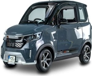 Bili Bike Czterokołowiec lekki, skuter elektryczny zabudowany z dachem MICRO CAR BILI BIKE ECOMO 4 szary 1