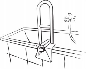 Reha Fund Uchwyt na wannę 8