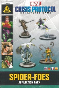 Atomic Mass Games Dodatek do gry Marvel: Crisis Protocol - Spider-Foes Affiliation Pack 4