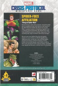 Atomic Mass Games Dodatek do gry Marvel: Crisis Protocol - Spider-Foes Affiliation Pack 5
