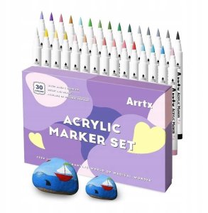 ARRTX Akriliniai markeriai - flomasteriai ARRTX, 30 spalvų 2