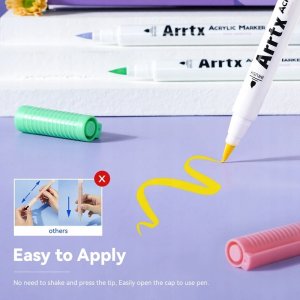 ARRTX Akriliniai markeriai - flomasteriai ARRTX, 30 spalvų 5