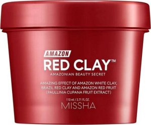 Missha MISSHA Amazon Red Clay Pore Mask Wash Off 110ml 1