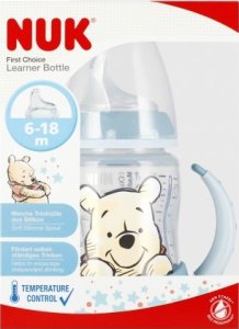 NUK NUK BUTELKA PP 150ML 6-18FC KUBUS 10215340 1/3 4