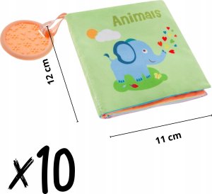 Bocioland 0953 KSIĄŻECZKA ANIMALS BL095 5