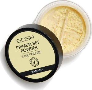 Gosh Gosh utrwalająco-matujący puder/baza 2w1 002 Banana 7g 1