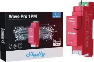 Shelly 1-kanałowy przekaźnik na szynę DIN z pomiarem energii Qubino Pro 1PM (WavePro1PM) 3