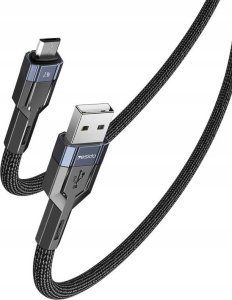 Kabel USB Yesido yesido Kabel CA106 12W USB-Micro 1.2m 2.4A, BLACK / CZARNY 1