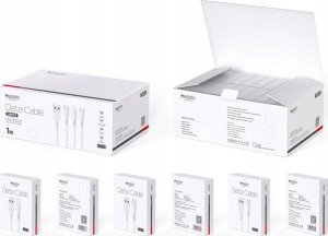 Kabel USB Yesido USB-A - USB-C 1 m Biały 2