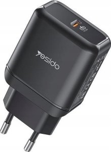 Ładowarka Yesido yesido Ład. sieć. YC29 PD 25W QC USB-C BLACK / CZARNY 1