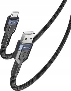 Kabel USB Yesido yesido Kabel CA106 18W USB-Type-C 1.2m 2A, BLACK / CZARNY 1