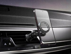 Yesido yesido Magnet. Uchwyt Samochodowy C157 do Kratki, MagSafe, BLACK / CZARNY 4