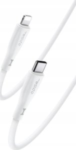 Kabel USB Yesido yesido Silikonowy Kabel CA151 PD 20W Type-C/Lightning 1m 3A, WHITE / BIAŁY 1