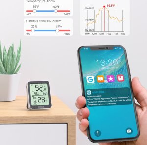 Govee Govee H5075 | Termometr i higrometr | Bluetooth, wyświetlacz 4