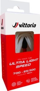 Vittoria Kamera 28" Vittoria Ultra Light Speed TPU SV 60mm (700x25/30 - 25/30-622) 1