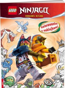 Ameet LEGO NA6706 NINJAGO KOLOROWANKA Z NAKLEJKAMI 1