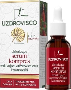 Uzdrovisco Cica Naczynka chłodzące serum kompres przeciw zaczerwienieniomi zmarszczkom 30ml 1