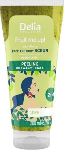 Delia Fruit Me Up! peeling do twarzy i ciała Limonka 200ml 1