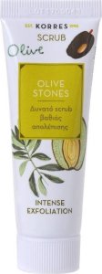 Korres Korres Olive Stones Intense Exfoliation Scrub oczyszczający peeling do twarzy 18ml 1