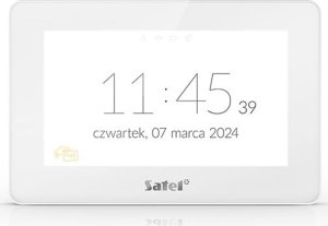 Satel SATEL Manipulator z ekranem dotykowym 7" INT-TSH2R-W biały 3