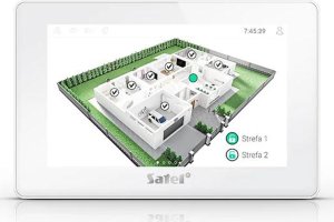Satel SATEL Manipulator z ekranem dotykowym 7" INT-TSH2R-W biały 6