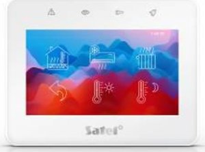 Satel SATEL Manipulator z ekranem dotykowym 4,3" INT-TSG2R-W biały 2