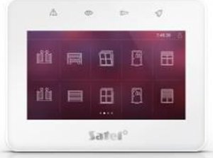 Satel SATEL Manipulator z ekranem dotykowym 4,3" INT-TSG2R-W biały 5