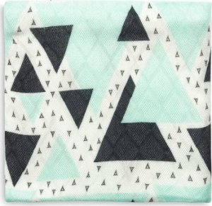 Sensillo PIELUCHA BAMBUS TRÓJKĄT ZIELONY 75x75 2