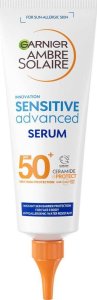 Garnier Garnier Ambre Solaire Sensitive Advanced serum do opalania ciała SPF50+ 125ml 1