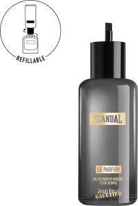 Jean Paul Gaultier JPG SCANDAL LE PARFUM (M) EDP/S INTENSE POUR HOMME 200ML REFILLABLE 5
