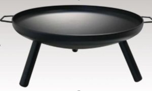 Palenisko ogrodowe kontrast Duże palenisko ogrodowe grill węglowy śr. 57 cm BBQ 1006 2