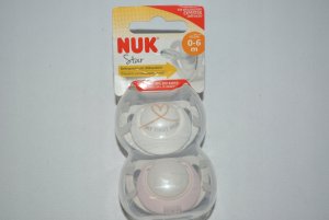 NUK SMOCZEK USP 2EL 0-6 PINK STAR 10175284 1/6 4