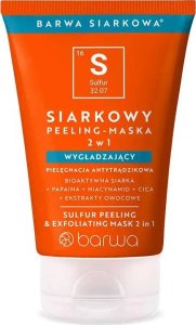 Barwa Barwa Siarkowy peeling maska 2w1 wygładzająca 120ml 1