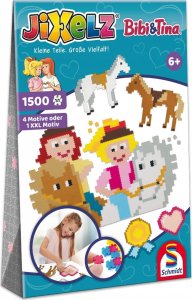 Schmidt Spiele Puzzle Puzzelki Jixelz 3D Bibi i Tina 4w1 1500el 1